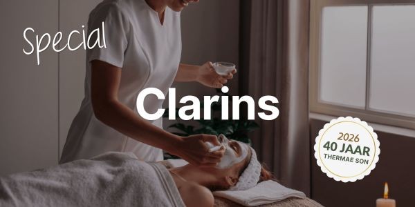 Clarins jubileum Arrangement