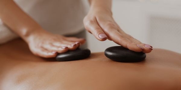 Hot & cold stone massage