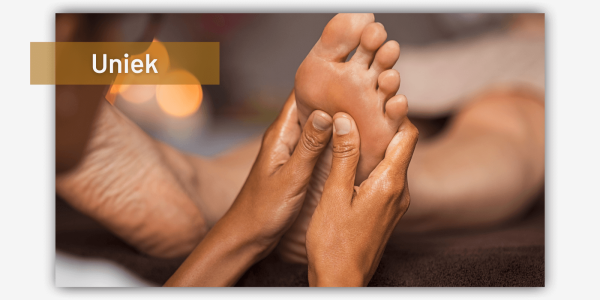 Voetreflexzone massage