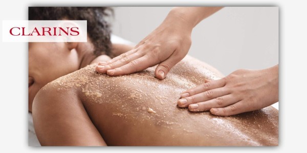 Clarins body scrub