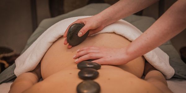 Hot stone massage