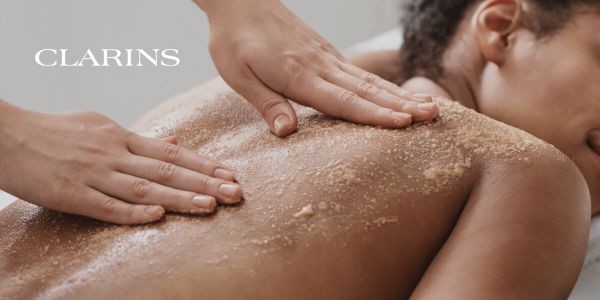 Clarins body scrub
