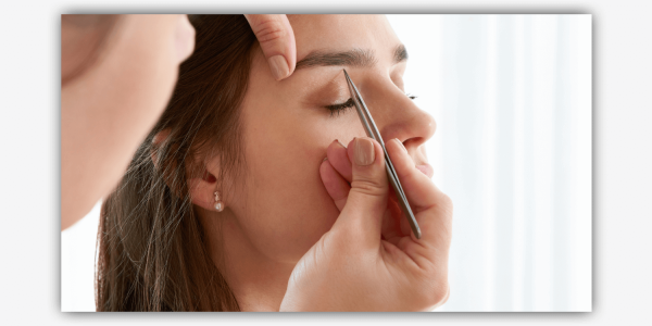 Wenkbrauwen epileren