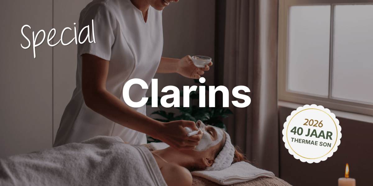 Clarins jubileum Arrangement