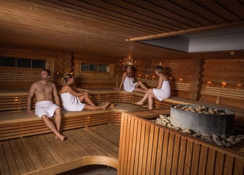 Houten Boerderij Sauna Thermae Son